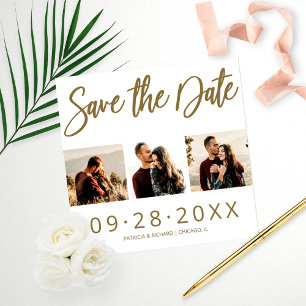 Budget Mariage Enregistrer La Date 3 Collage Photo
