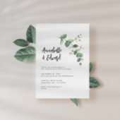 budget Mariage eucalyptus détails et invitation