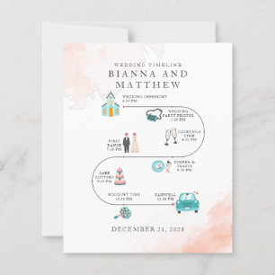 Budget Mariage Icons Itinéraire Programme Élégant