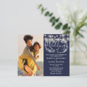 Budget Marine Blauwe Lichten 2 Foto Bruiloft Uitno (Staand voorkant)