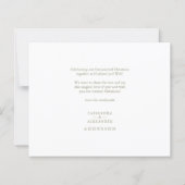 Budget Married & Merry Newlywed Photo Christmas (Achterkant)