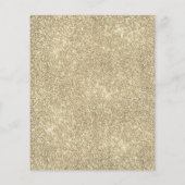 Budget Masquerade Groen Goud Glam Glitter Verjaard (Achterkant)