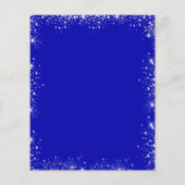 Budget Masquerade royal blue Silver Sweet 16 (Achterkant)