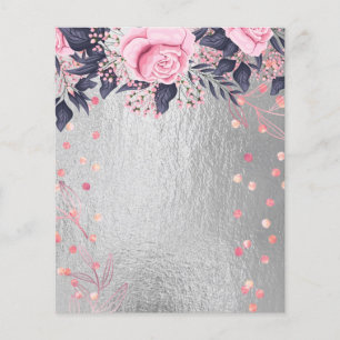 BUDGET meisje-GEBEURTENIS of Sjabloon BEDRIJF Flyer