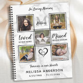 Budget Memorial Fotocollage Sympathie Funeral Notitieboek