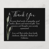 BUDGET Merci Funérailles Modèle Lilly (Devant)