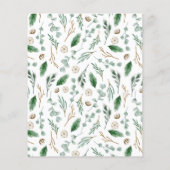 Budget Merry & Bright Kerstfeestdag Foto (Achterkant)