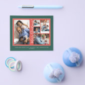 Budget Merry kerstfoto collage vakantie Flyer (Enkel)