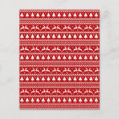 Budget Merry Kerstkalligrafie - Verticale foto Flyer (Achterkant)