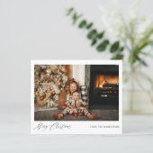 Budget Merry Kerstmis - Onmiddellijke foto (Staand voorkant)