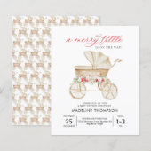 BUDGET Merry Little Christmas Stroller Baby shower (Voorkant / Achterkant)