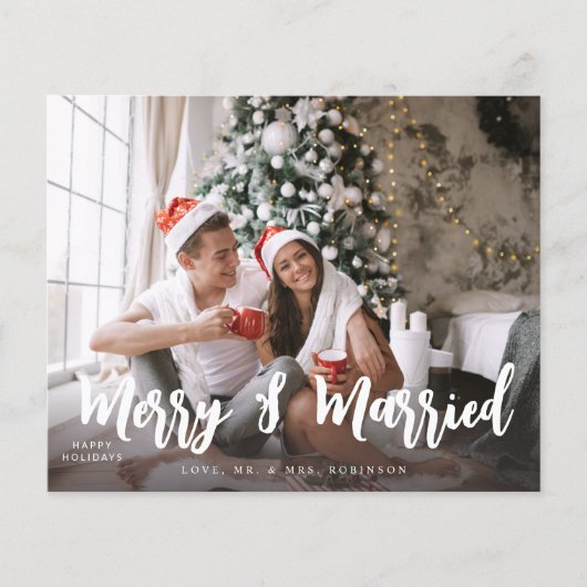 Budget Merry & Married Minimalist H Foto Flyer (Voorkant)