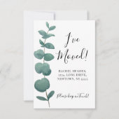 Budget Mini ik heb de aankondiging van Eucalyptus  (Voorkant)