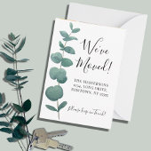 Budget Mini Nous avons déplacé Faire-part Eucalypt