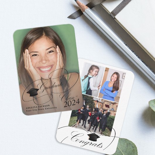 Budget MINI SIZE 4 foto-afstuderen aankondiging