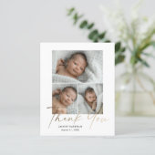 Budget Minimale Script 3 Foto Baby Hartelijk dank (Staand voorkant)