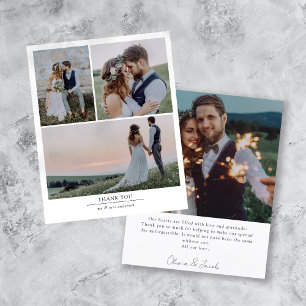 Budget minimalist 4 Fotobruiloft - Hartelijk dank