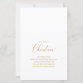 Budget minimalist kerstfoto's (Achterkant)