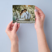 Budget minimalist XO-fotografische kaart (Hand)