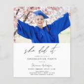 Budget minimalist Ze deed het Afstudeerfeest (Voorkant)