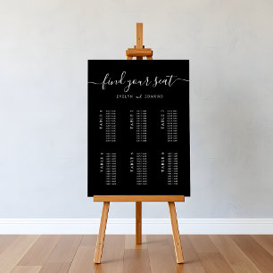 Budget Minimaliste Mariage 6 Tableau Sièges