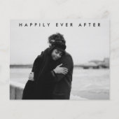 Budget minimalistisch aangepast fotohuwelijk Harte (Achterkant)