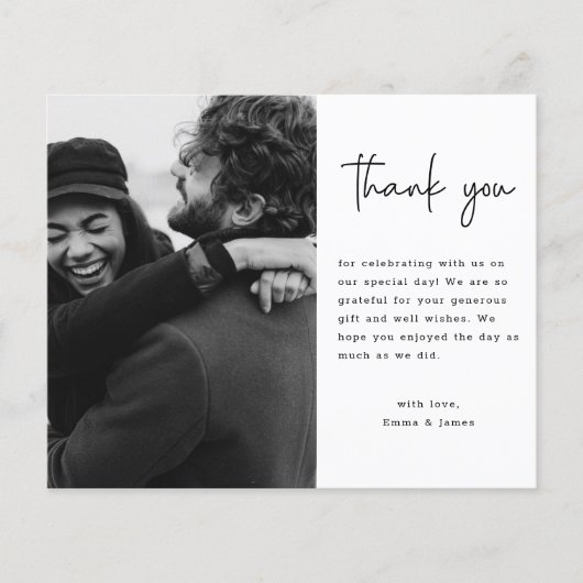 Budget minimalistisch aangepast fotohuwelijk Harte (Voorkant)