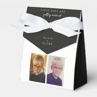 Budget, minimalistisch deze kinderen gaan trouwen bedankdoosjes