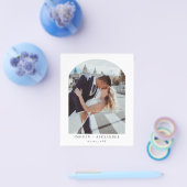 Budget minimalistische Arch Foto Hartelijk dank Flyer (Enkel)