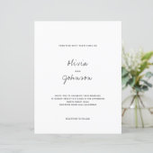 BUDGET minimalistische foto bruiloft (Staand voorkant)