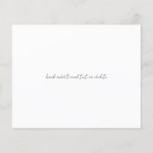 Budget MOD Ele Minimal Prettige feestdagen Foto Flyer (Achterkant)