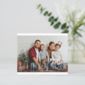 Budget MOD Ele minimalist kerstfoto (Staand voorkant)