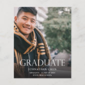 Budget Mod Foto Afsluitingsfeest Verticaal Donker (Voorkant)