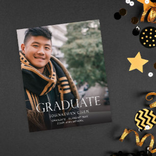 Budget Mod Foto Afsluitingsfeest Verticaal Donker Flyer