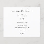 Budget MOD Foto en kalligrafie 5 Bespaar de Datum (Achterkant)