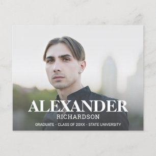 Budget Mod Name Photo Graduparty Flyer