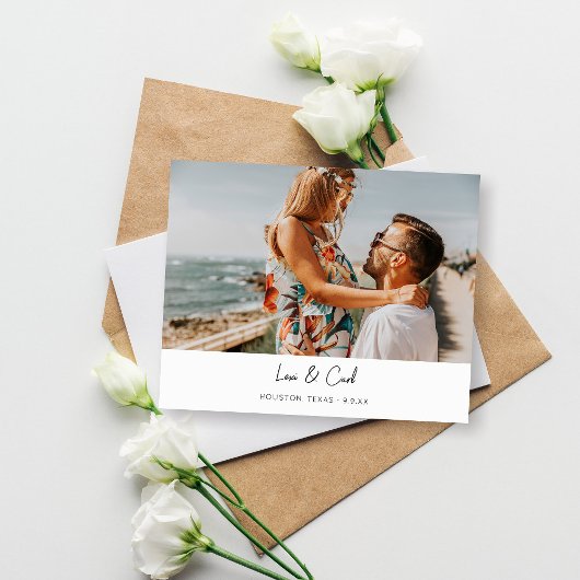 Budget MOD Para Foto Horizontale Save the Date