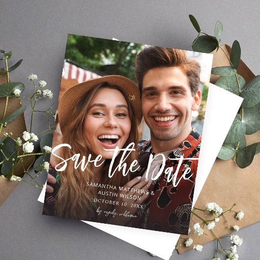 Budget MOD V Foto Bold Save the Date - Lighter