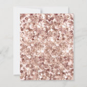 Budget Modern 13e Verjaardag Roos Gold Party (Achterkant)