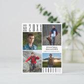 Budget Modern Afstuderen 5 Foto aankondiging (Staand voorkant)