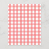 Budget Modern Boho Aardbeienbes 1e Verjaardag Flyer (Achterkant)