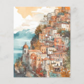 Budget Modern Elegant Italië Bestemming Bruiloft (Achterkant)