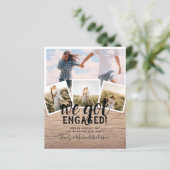 BUDGET Modern FOTOVERKLARING Aankondiging (Staand voorkant)