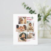 Budget Modern Minimaal 5 Fotocollage Kerstmis (Staand voorkant)