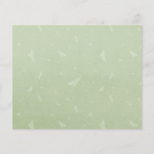 Budget Modern Prettige feestdagen Handgeschreven F (Achterkant)