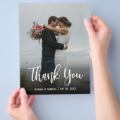 Budget Modern script Volledige foto Weddenschap Be Flyer (Hand)