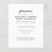 Budget Modern Viering van het Leven Foto Begrafeni (Achterkant)