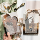 Budget Moderne 2 Faire-part de mariage photo