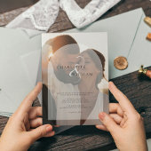 Budget Moderne 2 Faire-part de mariage photo