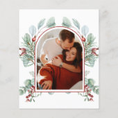 BUDGET Moderne Arch Wedding Uitnodiging Flyer (Achterkant)